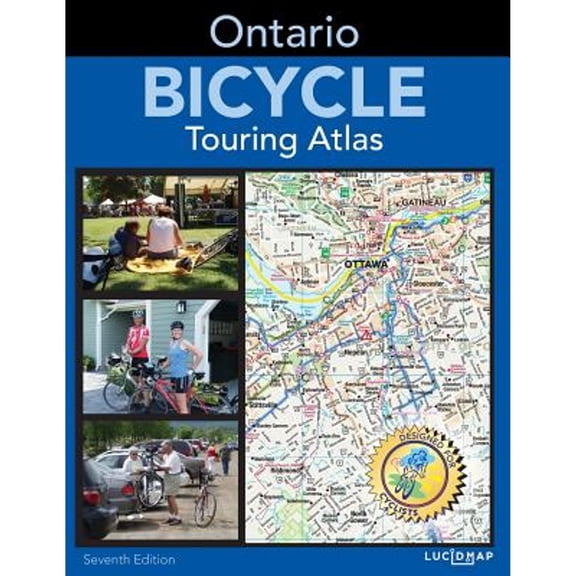 Pre-Owned Ontario Bicycle Touring Atlas (Paperback) 1927391644 9781927391648