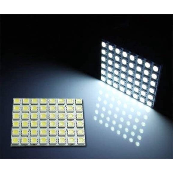 48-SMD-5050 LED Interior Panel Light for Cars, Trucks Exterior Dome Map Lights