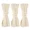 Beige, variant on 3pair Double Layers Flat Shoe Laces Beige for Sneakers Adults Kids 45 54 60 Inch