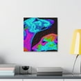 thumbnail image 6 of Greyhound Pointillism Portrait - Canvas, 6 of 25