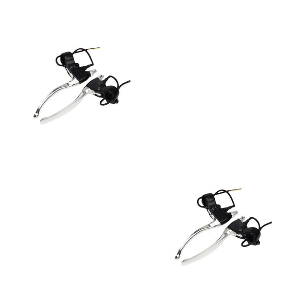 Palancas de freno de bicicleta eléctrica Riwesomey 1 par Negro