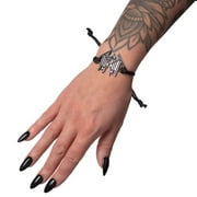 Alchemy Gothic Sleep Token Corded Wrist Strap Bracelet