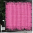 thumbnail image 4 of Ambesonne Magenta Shower Curtain, Futuristic Grungy Murky, 69"Wx84"L, Fuchsia Pink, 4 of 5