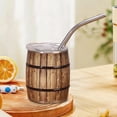 thumbnail image 6 of Foqnuq 304 Stainless Steel Beer Mug, Portable Mini Shot Glass, Small Drink Tumbler, Insulated Beer Cup with Straw, Ideal for Camping, BBQ, Outdoor Parties, and Travel, 6 of 6