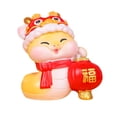 thumbnail image 2 of Fancyes Cute Snake Statue Spring Festival Decor Holiday Gift Centerpiece Table Decoration Chinese New Year Decor for Bookshelf Indoor B, 2 of 8