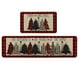 thumbnail image 2 of Alfombras de baño, alfombras para sala de estar, alfombra de área, alfombra de baño (2 piezas), alfombra para dormitorio, alfombra antideslizante para sala de estar, alfombra roja navideña., 2 of 3
