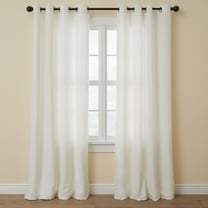 BrylaneHome Poly Cotton Canvas Grommet Panel