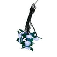thumbnail image 3 of Kurt Adler UL 10-Light Cool White Frost White Rose Light Set, 3 of 4