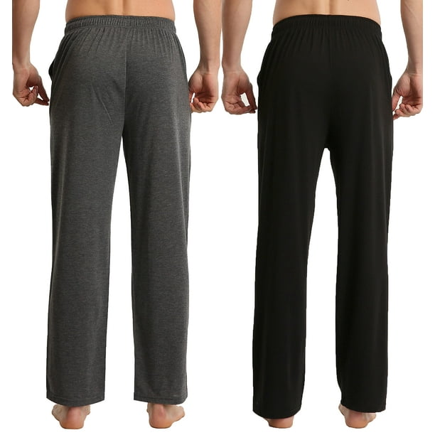 2-Pack of Women's Cozy Butter Soft Jersey Lounge Pants with Pockets and  Drawstring – Perfect for Lounging and Sleeping Black at  Women's  Clothing store