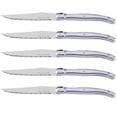 thumbnail image 1 of Cuchillos para Carne Laguiole LanguioleSilver 5 pzas23 cm Plata Acero Inoxidable Cuchillo para carne., 1 of 3