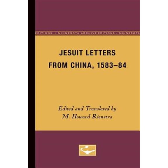 Pre-Owned Jesuit Letters From China, 1583-84 (Paperback)