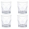 thumbnail image 2 of Gibson Home 141403.04 13.5 oz Lattice Double Old-Fashioned Glass Set - 4 Piece, 2 of 5