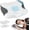 White1, variant on CPAP Pillow for Sleeping, HSA/FSA Ergonomic Adjustable Height Neck Support Memory Foam Bed Pillow for CPAP Users with Sleep Apnea, Suitable for Side and Back Sleepers