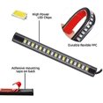 thumbnail image 5 of 2 luces LED flexibles universales para matrícula de freno trasero integradas para motocicleta, bicicleta, ATV, coche, RV, SUV, luz trasera de freno/marcha (paquete de 2) (A, 5 of 5