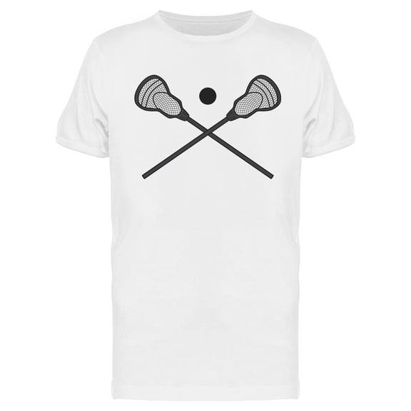 Lacrosse Stick T-Shirt Men -Image by Shutterstock, Male XX-Large