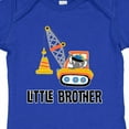 thumbnail image 4 of Inktastic Little Brother Construction Truck Boys Boys Baby Bodysuit, 4 of 5
