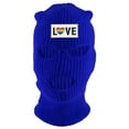 thumbnail image 1 of Gravity Threads Love Rainbow Heart 3-Hole Ski Mask - Royal, 1 of 2