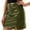 Green, variant on Women Shiny Metallic Mini Skirt Fashion Fashion Leather Short Skirt Stretch Pencil Party Skirt High Waist Clubwear Lovely