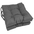 thumbnail image 1 of Coussins de Chaise Carrés en Polyester Filé pour Extérieur 16 Pouces (Ensemble de 2), 1 of 1