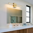 thumbnail image 6 of KAISITE Modern Bathroom Vanity Light 24 inch Dimmable Gold Bathroom Light Fixtures for Bathroom Wall Sconce with 3500K Warm Light Bedroom, 6 of 9