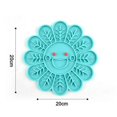 thumbnail image 5 of 2Pcs Dog Licking Mat, Slow Feeding Licking Mat, Slow Feeding And Distracting Dogs, Flower Shaped Interactive Licking Mat Slow Food Bowl, 5 of 5