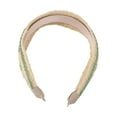 thumbnail image 4 of Unique Bargains 1 Pc Exquisite Holiday Style Flat Headband Light Green, 4 of 6