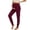 Wine, variant on MEZZALL Women Maternity Pregnant Yoga Pants Solid Color High Waisted Seamless Pregnant Base Pants Tight Fitting Sports Pregnant Pants Fashionable Trousers