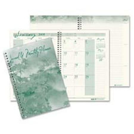 House of Doolittle HOD522 Monthly Journal- 12Mths- Jan-Dec- 2PPM- 7in. x10in- 100 Rld Pgs- CR-GN