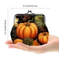 thumbnail image 2 of Thanksgiving Premium Microfiber Zinc Alloy Slim Wallet - Multi-Functional Coin Purse, Compact Size: 4.3x4.7 in/11x12 cm, 2 of 7