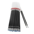 thumbnail image 3 of Pen Refills Replacement Writing Refills Pen Refill Quick-dry Stationery Pen Supplies, Black, 0.5mm, 20pcs, 3 of 7