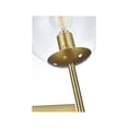 thumbnail image 5 of Living District Neri 6 Inch Wall Sconce Clear Shade in Satin Gold, 5 of 7