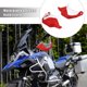 thumbnail image 2 of 1 Par Motocicleta Manillar Palanca Mano Guardia Protector Rojo Transparente, 2 of 7