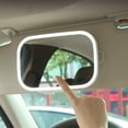 thumbnail image 3 of Yeacher Car Visor Vanity Mirror with LED Lights Makeup Mirror Sun-Shading Cosmetic Mirror with Touchscreen, 3 of 8
