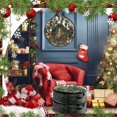 thumbnail image 4 of 2Pcs 24/30inch Wreath Storage Bag PVC Transparent Christmas Wreath Storage Container Dual Zip Large Capacity Wreath Storage Bag Portable Dust Proof Wreath Container for Wreath Garland, 4 of 6