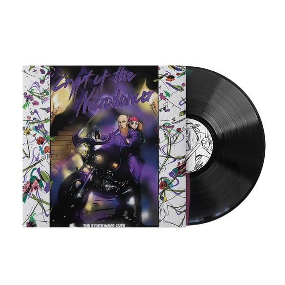 Crypt of the Necrodancer: The Synthwave Cuts (Original Video Game Soundtrack) (1xLP Vinyl Record) - Limited Edition Split