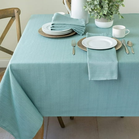 

Mills Textured Fabric Tablecloth (60 x 104 Rectangular Bison/Rust)