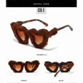 thumbnail image 4 of Fluffy Velvet Sunglasses for Women Punk Style Clear Vision Lightweight Design, 4 of 5