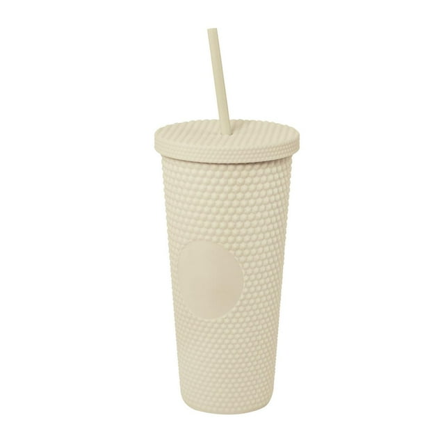 Termo Diamante, - Vaso elmas beige 10.6 x 20.6