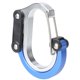 thumbnail image 3 of Hebilla de seguridad con mosquetón en forma de D de aluminio resistente para escalada en roca al aire libre azul, 3 of 8