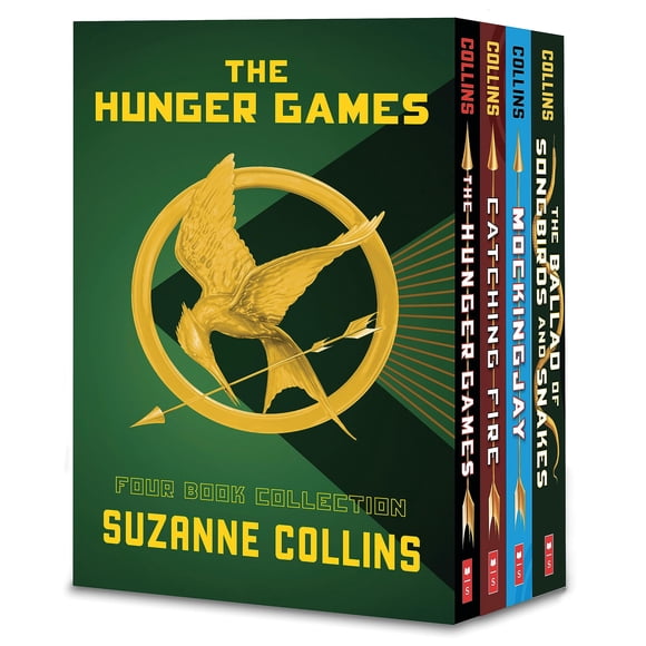 Box set de libros de bolsillo de 4 libros de Hunger Games de Scholastic