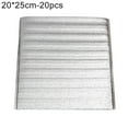 thumbnail image 1 of Storage Pouch 20Pcs Lunch Bag Thermal Insulation Aluminum Foil Disposable Food Delivery Pouch, 1 of 7