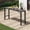Black-55", variant on Howsvn 40" Outdoor Bar Table, Wood-Plastic Composite Patio Pub Table, Heavy Duty Iron Frame for Deck Poolside Hot Tub