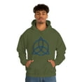 thumbnail image 4 of Celtic Knot - Blue - Heavy Blend™ Hooded Sweatshirt, 4 of 9