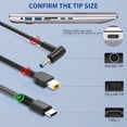 thumbnail image 3 of Cargador de ordenador portátil DMKAOLLK 65W USB C para HP Envy X360, Spectre X360, 3 of 6
