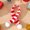 B, variant on HOARBOEG Mini Christmas Wool Scarf Hat Plush Bear Doll Ornament Set, Soft Yarn Dollhouse Accessories for Dolls Keychains Potted Plants Christmas Tree Decorations