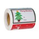thumbnail image 1 of Feliz Navidad Etiquetas adhesivas Rollo de etiquetas adhesivas navideñas navideñas para tarjetas Artesanía Sobres Cajas Sellado de bolsas Dec Los 8x5cm Macarena Etiquetas adhesivas, 1 of 5