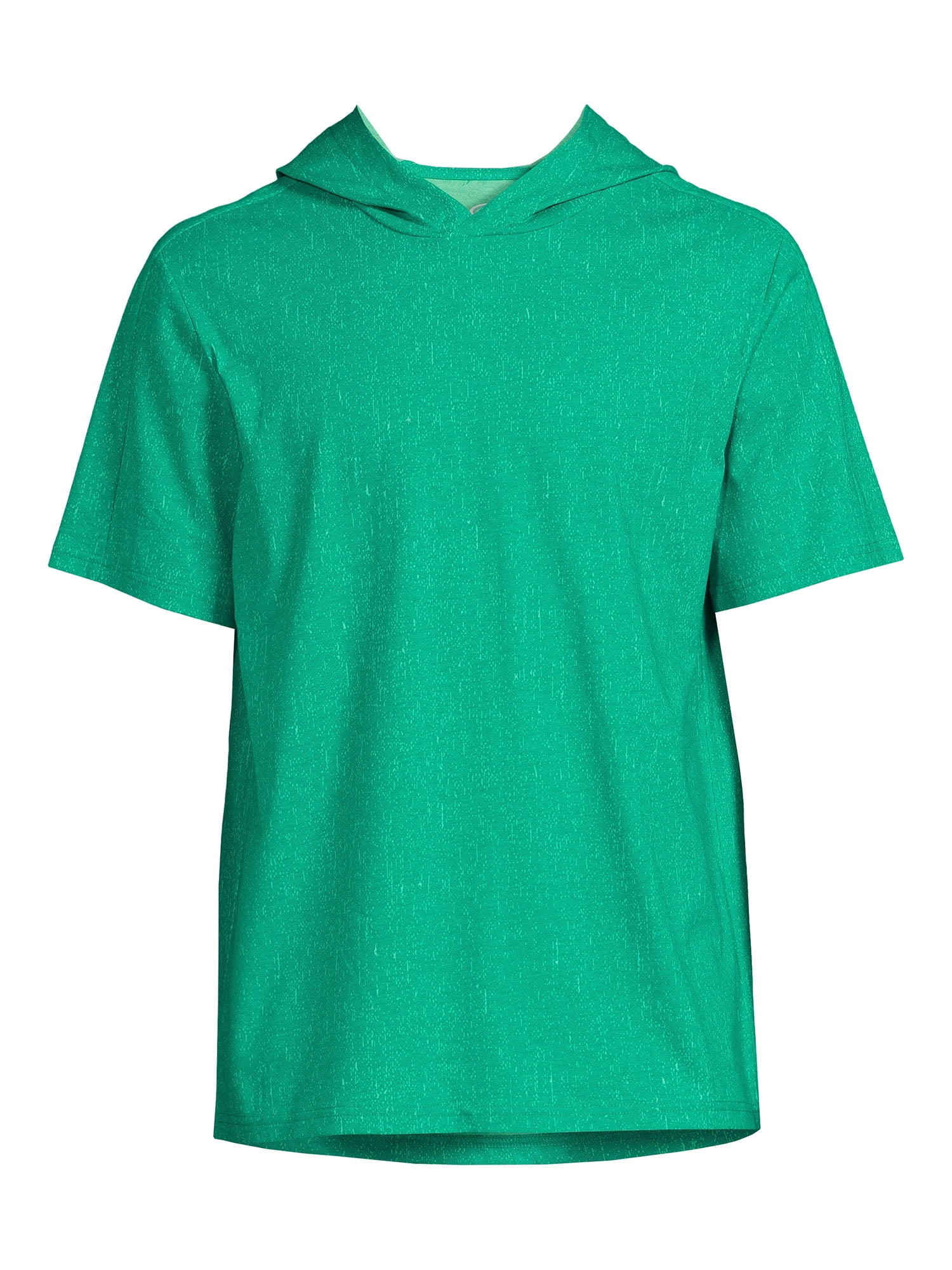 Athletic Works Men's and Big Men's Active Hoodie with Short Sleeves, up to Size 5XL