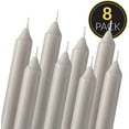 thumbnail image 2 of Straight Beige Candlesticks, 6" Beige Candles, 5 Hour Burning, for Wedding and Home Decor, 8 Pack, 2 of 3