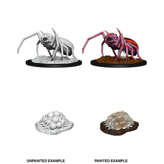 Nolzur's D&D Marvelous Miniatures: Giant Spider & Egg Clutch WZK90077