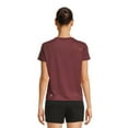 thumbnail image 4 of Avia Women’s and Women's Plus Perforated Performance T-Shirt with Short Sleeves, Sizes XS-4X, 4 of 6
